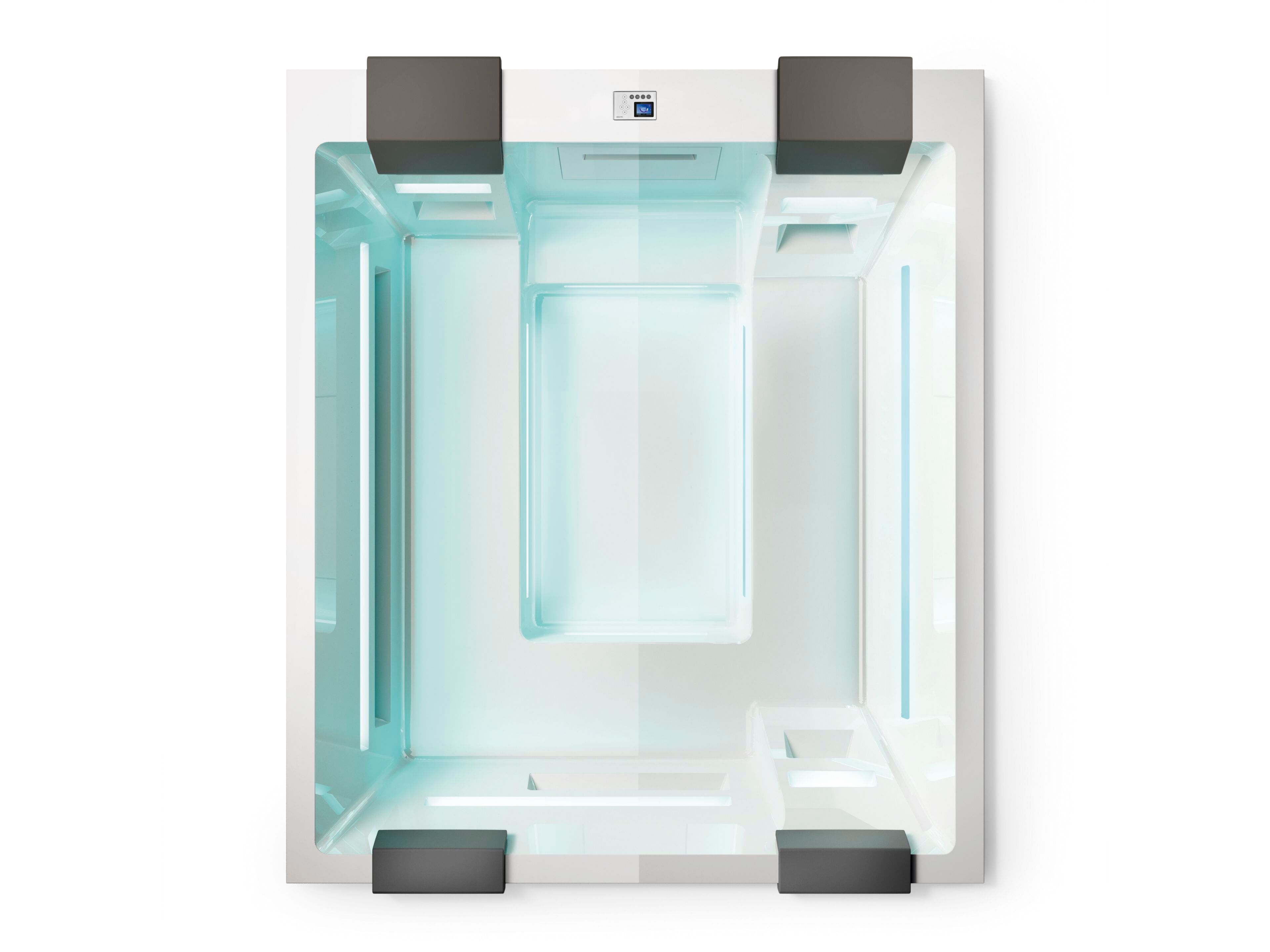 Прямоугольная мини-чаша с гидромассажем с хромотерапией Gruppo Treesse Minipiscine-Ghost Plus ARCH-00125042 - Вид №2