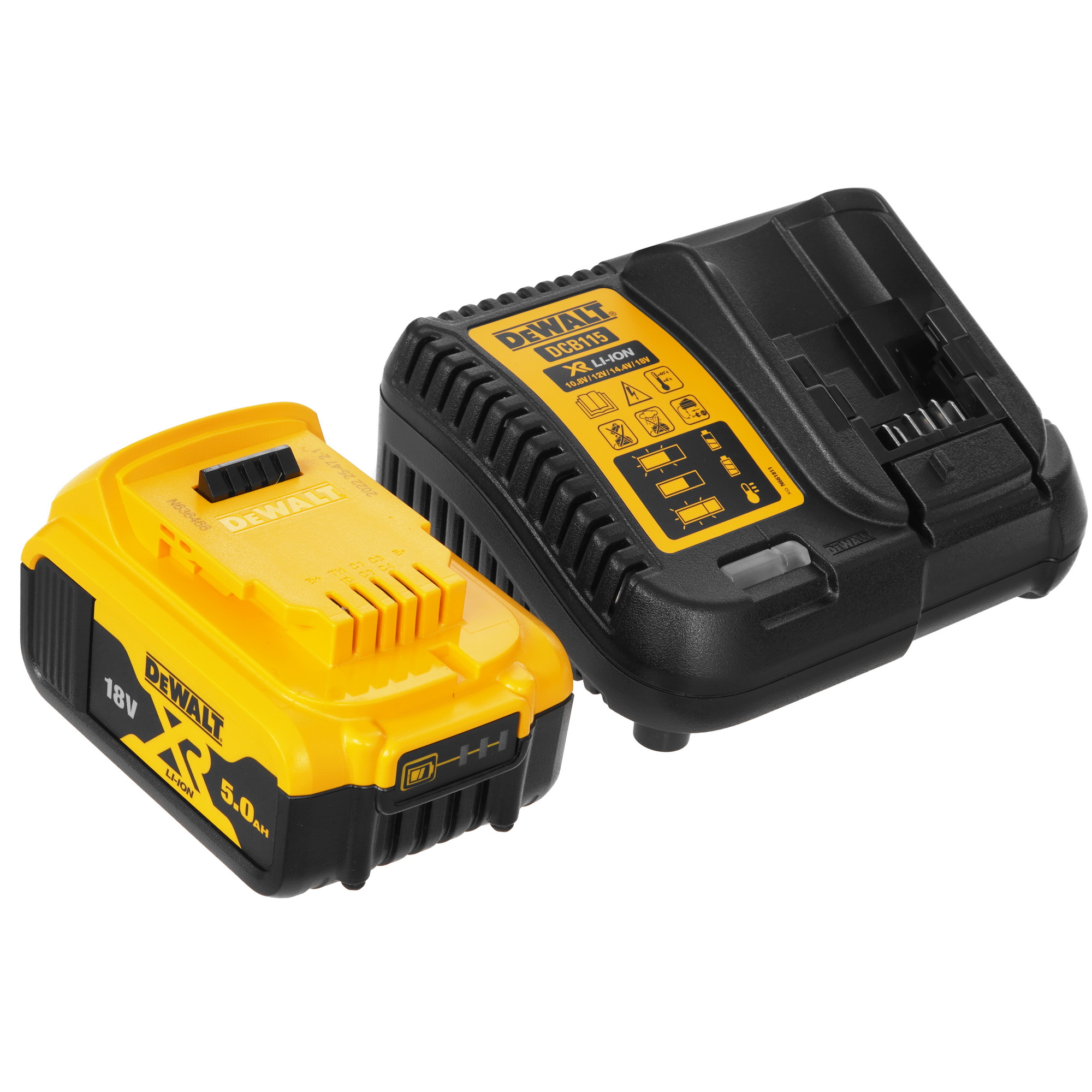 Дрель-шуруповерт DeWalt DCD709P2T XR FLEXVOLТ 18/54V 5443678 STDN-0020109 - Вид №6