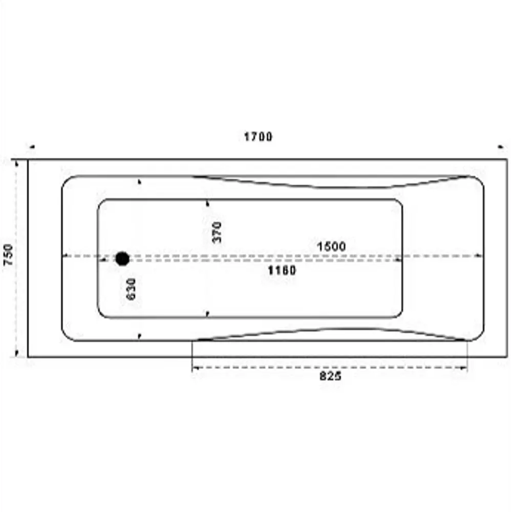 Ванна Jacob Delafon Odeon акрил 170х75 см 18735865 STLM-2127601  - Вид №10