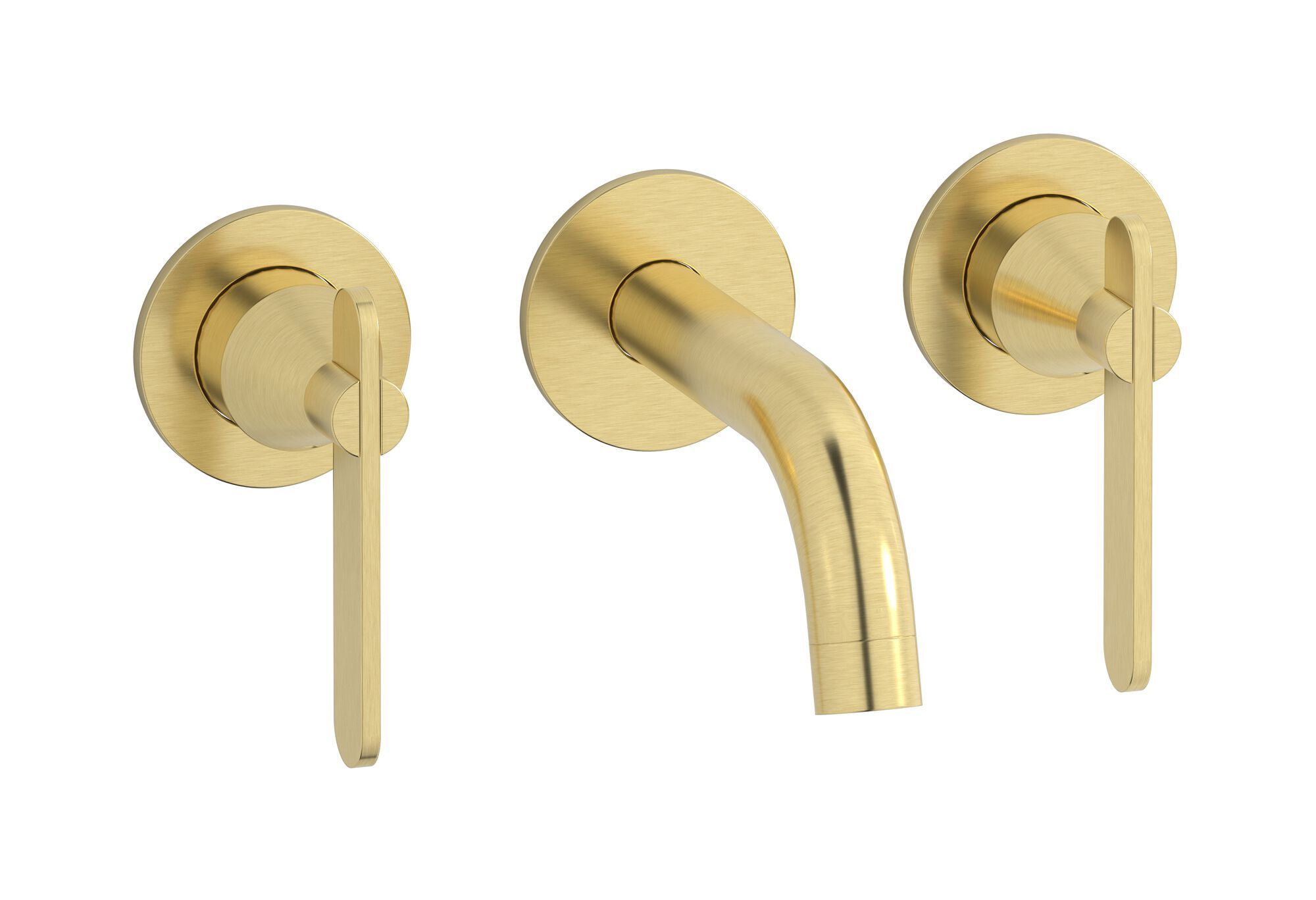 Настенный смеситель для раковины с автоматическим сливом IB Soho ARCH-00111342 - Вид №1