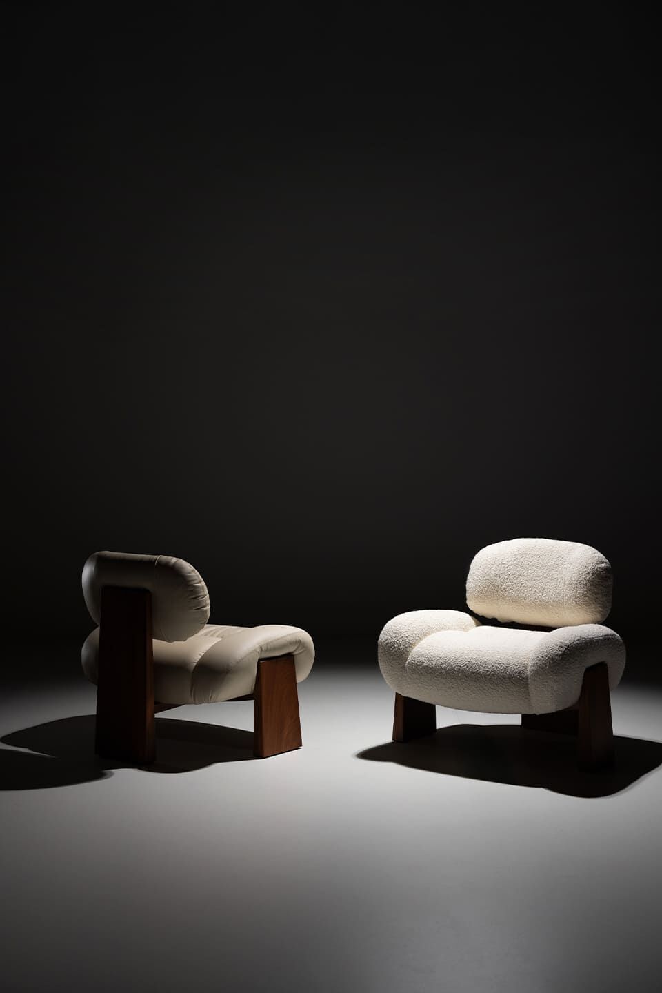 Кожаное кресло без подлокотников Greenapple SENSE ARCH-00013602 - Вид №6