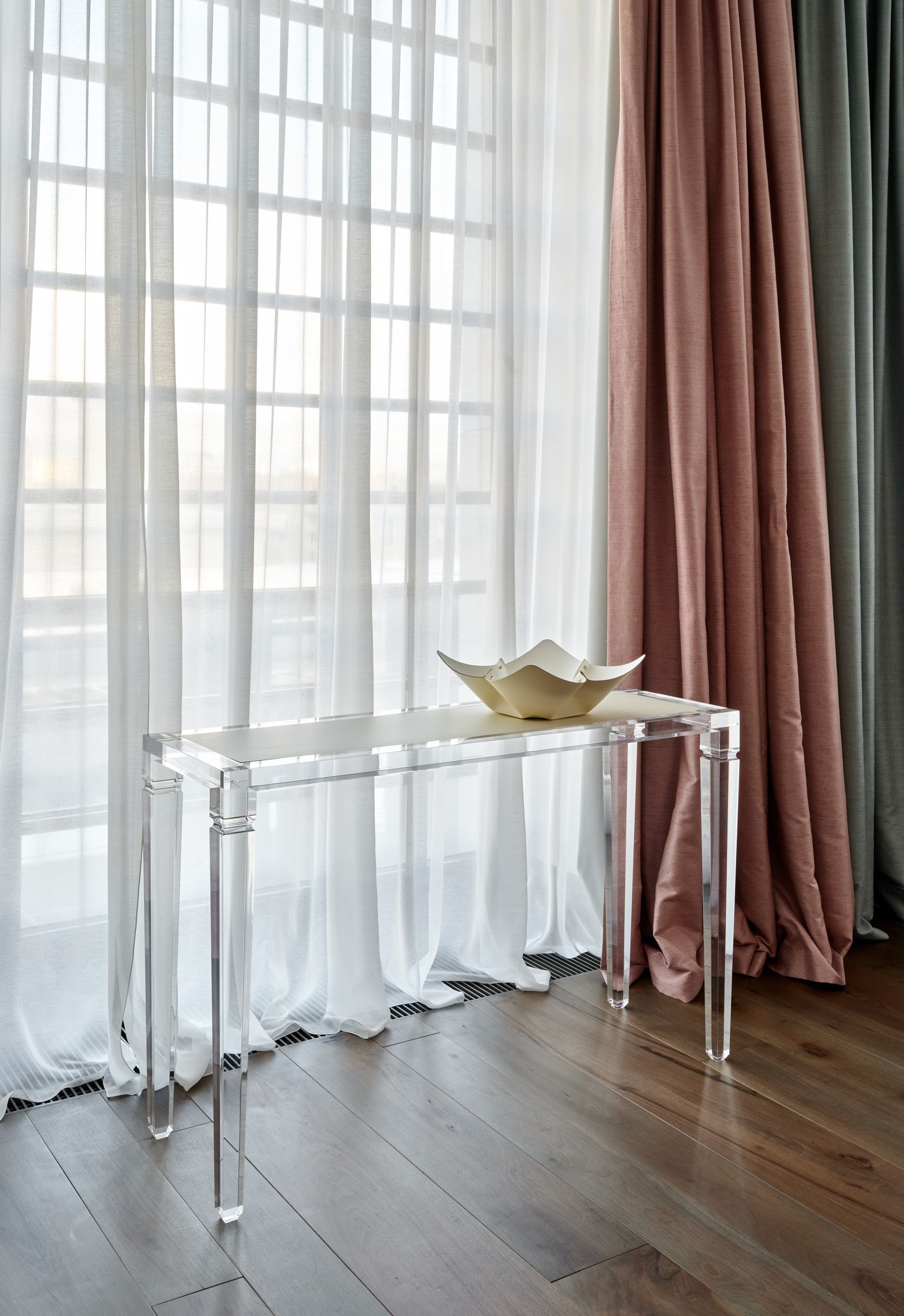 Прямоугольная консоль из акрилового стекла ADJ невидимый ARCH-00022657 - Вид №1