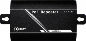 PSE-REP-E Repeater , power 15.4w, transmission distance 100m., input / output. rj-45 poe Бастион