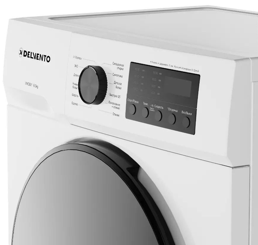 9057781 Стиральная машина Delvento VWC601 белый STDN-0089911 - Вид №7