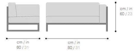 Ткань сад диван Sachi Шипы ARCH-00039548 - Вид №5