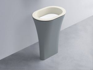 AMLA65-TL+AMPILO-BL+AMCOLO-BR Раковина Amedeo Ovale отдельностоящая cielo Enjoy + Amedeo
