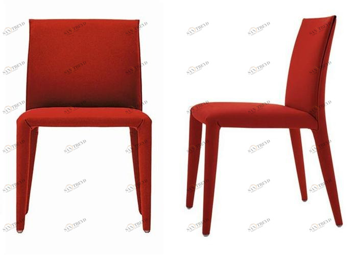 B&B Italia Стул из мягкой ткани Vol au vent sun-id-1495173