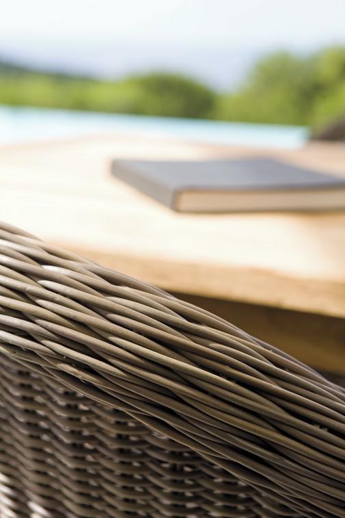 MNST662 Шнур для стула 8мм старый серый Manutti San Diego - Вид №6