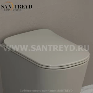 519159 Крышка сиденье для унитаза Kerasan Tribeca