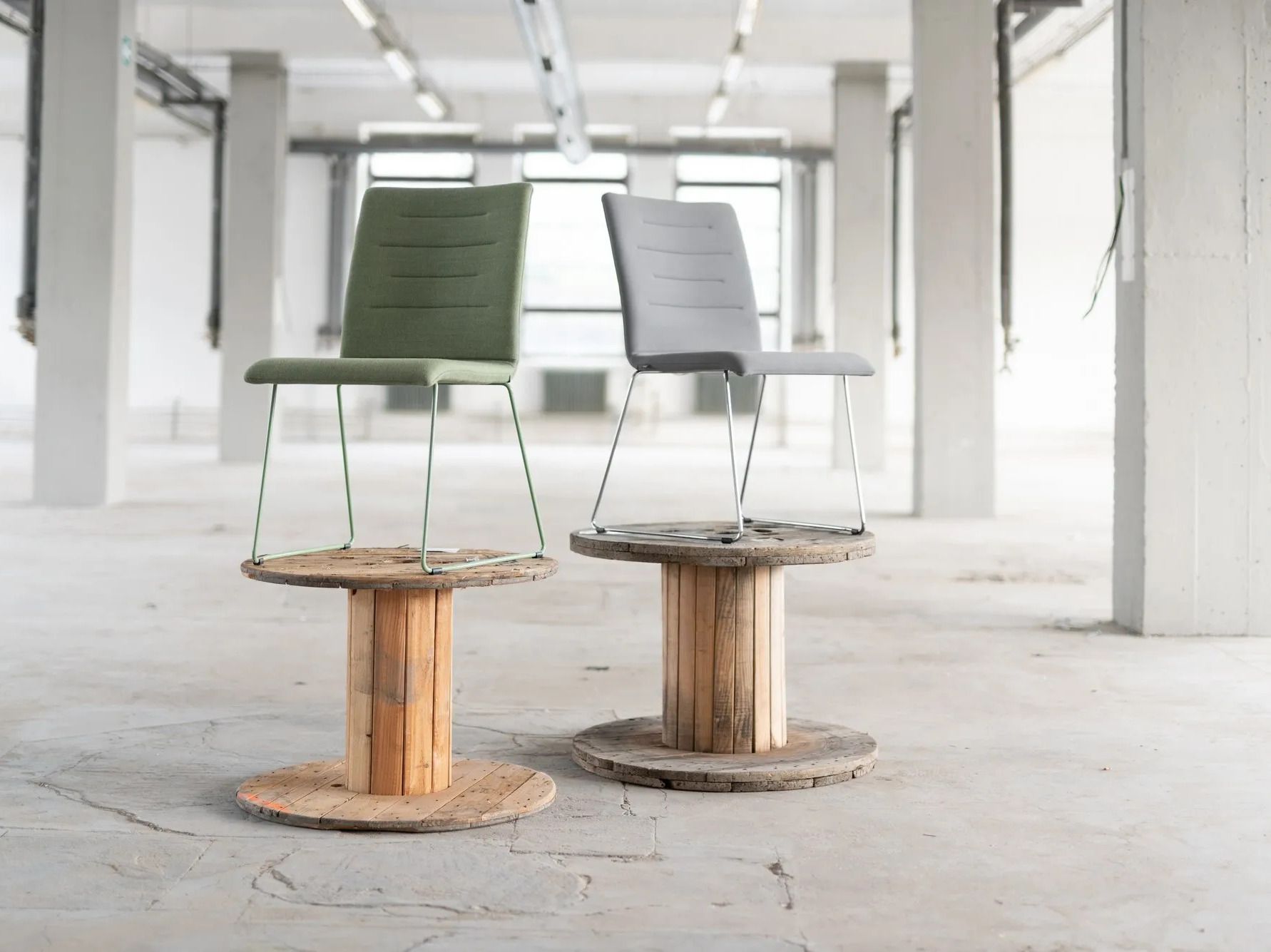 Стул для салазок из ткани LD Seating ARCH-00062433 - Вид №2