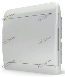 Бокс внутренний на 8 модулей Tekfor (белая дверь) 7330