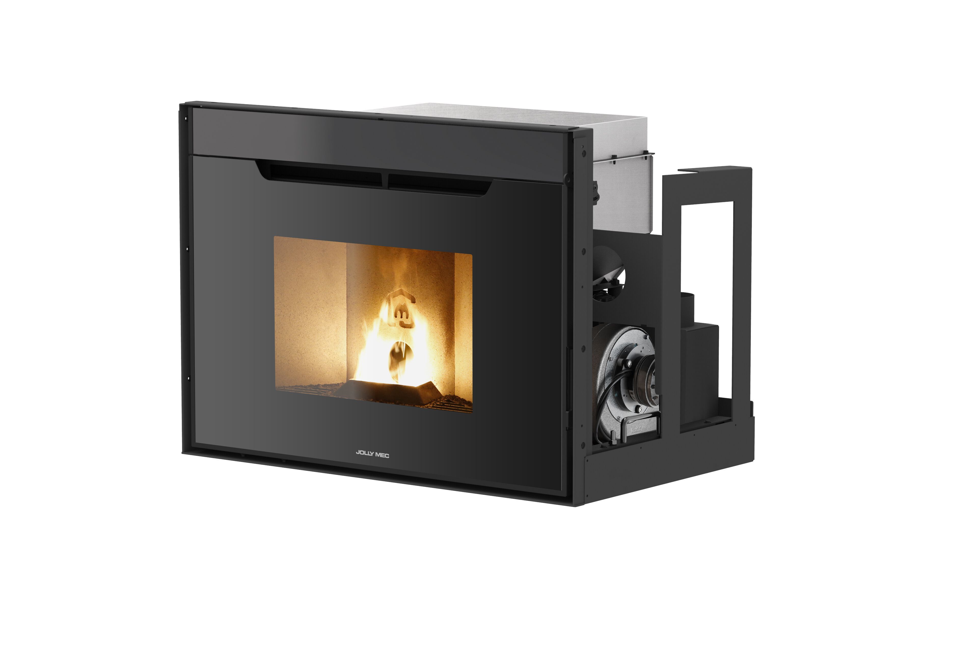Вставка для камина на пеллетах класса A+ Jolly Mec воздушные системы ARCH-00137340 - Вид №6