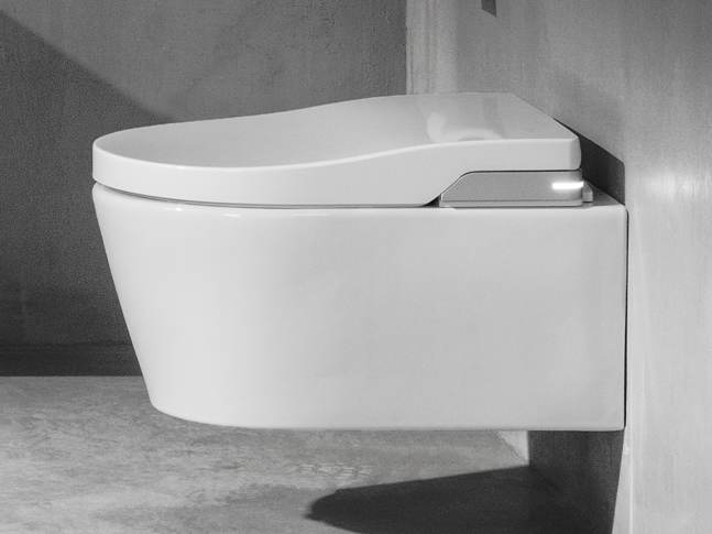 Керамический подвесной туалет для биде без бриды Roca Inspira ARCH-00095731 - Вид №7