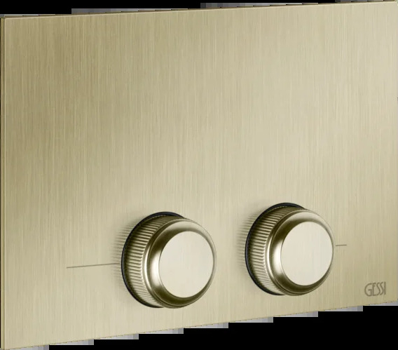 Запорная пластина 54657 727 Gessi Venti20 ЛАТУНЬ МАТОВАЯ PVD