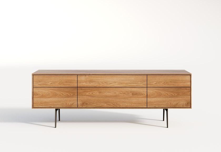 sixay furniture Комод из дерева с ящиками Finn sun-id-1443586 - Вид №1