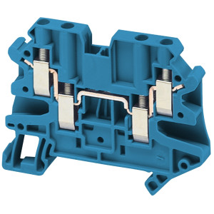 NSYTRV44BL Клеммник винтовой проходной TR 4 мм², синий Schneider Electric Linergy
