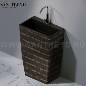 L115421G Напольная раковина стоящая прямоугольная A. e T. Italia Tower