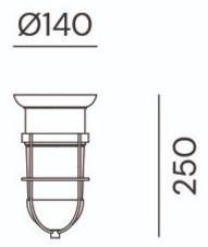 Il Fanale Потолочный светильник из металла черепаха Garden 245.20.orb - Вид №1