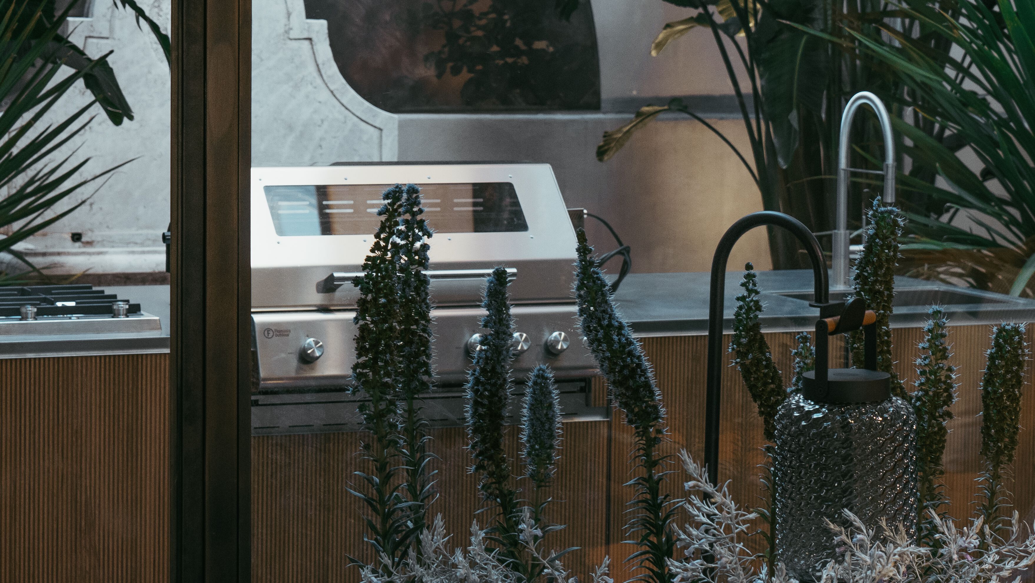 Газовая плита из нержавеющей стали с барбекю OF outdoorkitchens Via Nolfi ARCH-00040077 - Вид №2