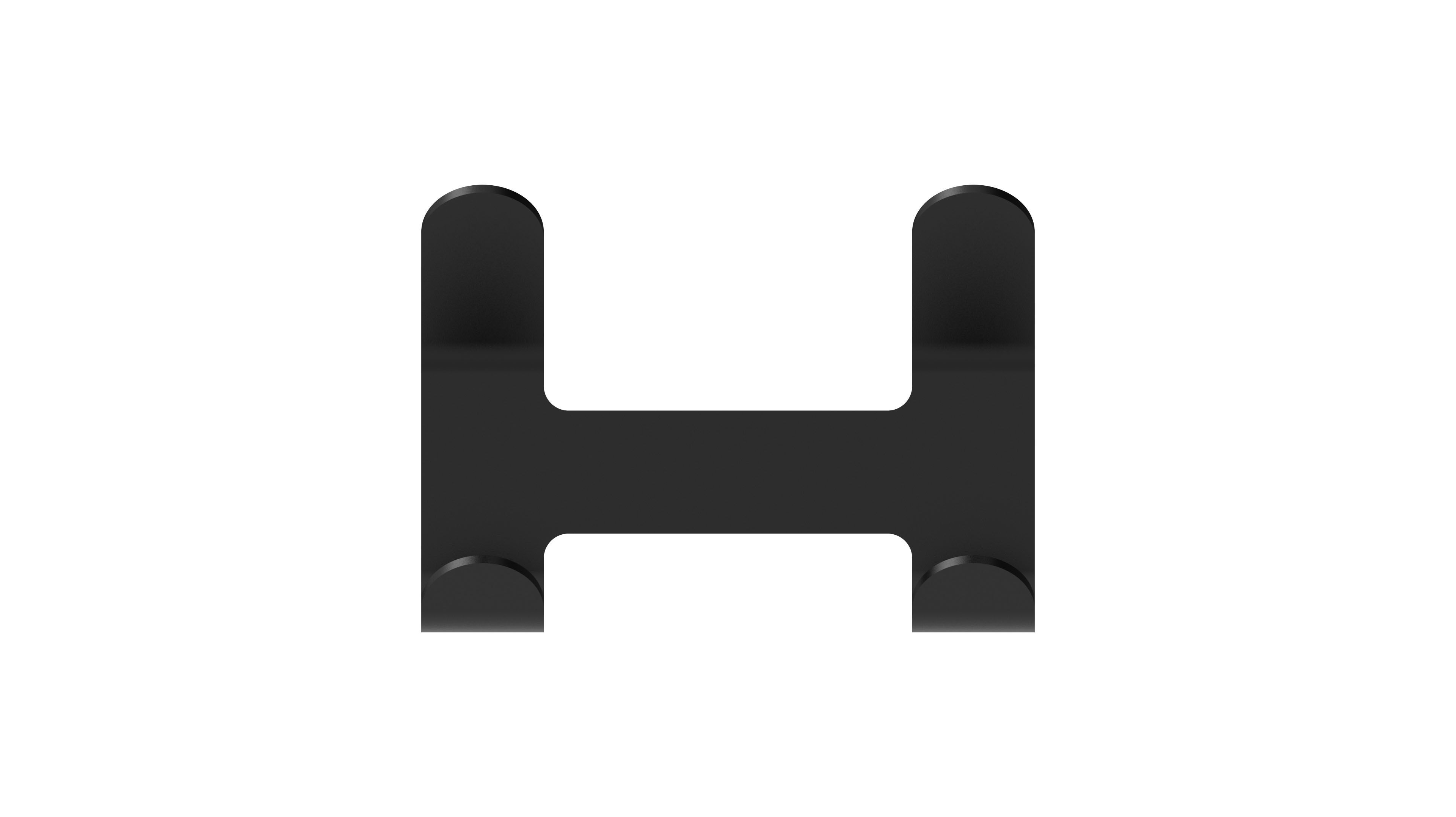 Стальная настенная вешалка с порошковым покрытием FUNCTIONALS QUATTRO ARCH-00038756 - Вид №13