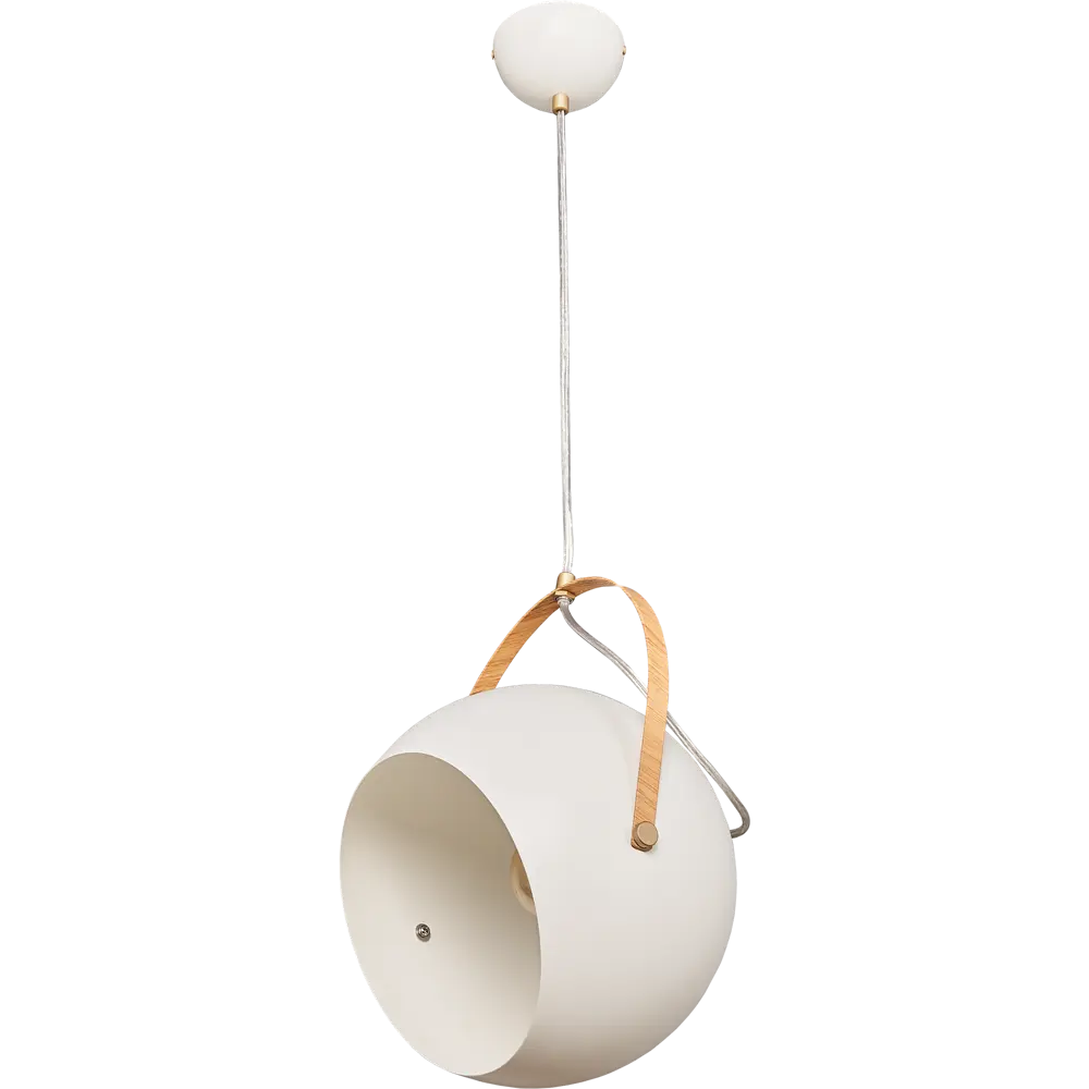 Люстра подвесная Morilla L1161-1, 1 лампа, 3 м², цвет белый LAMPLANDIA STLM-2185950