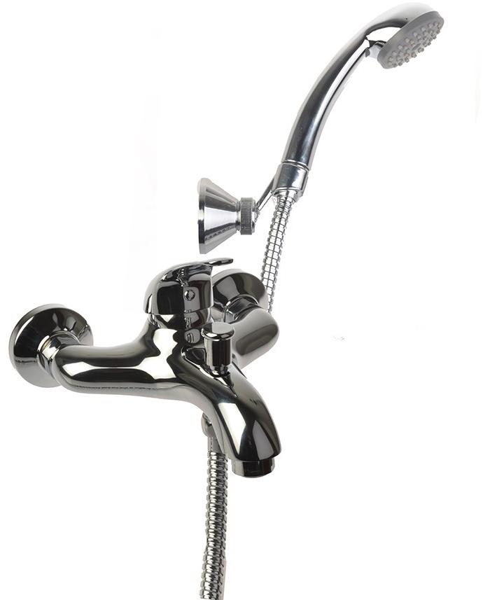 Paini Smile 39CR105KM смеситель для ванны с аксессуаром