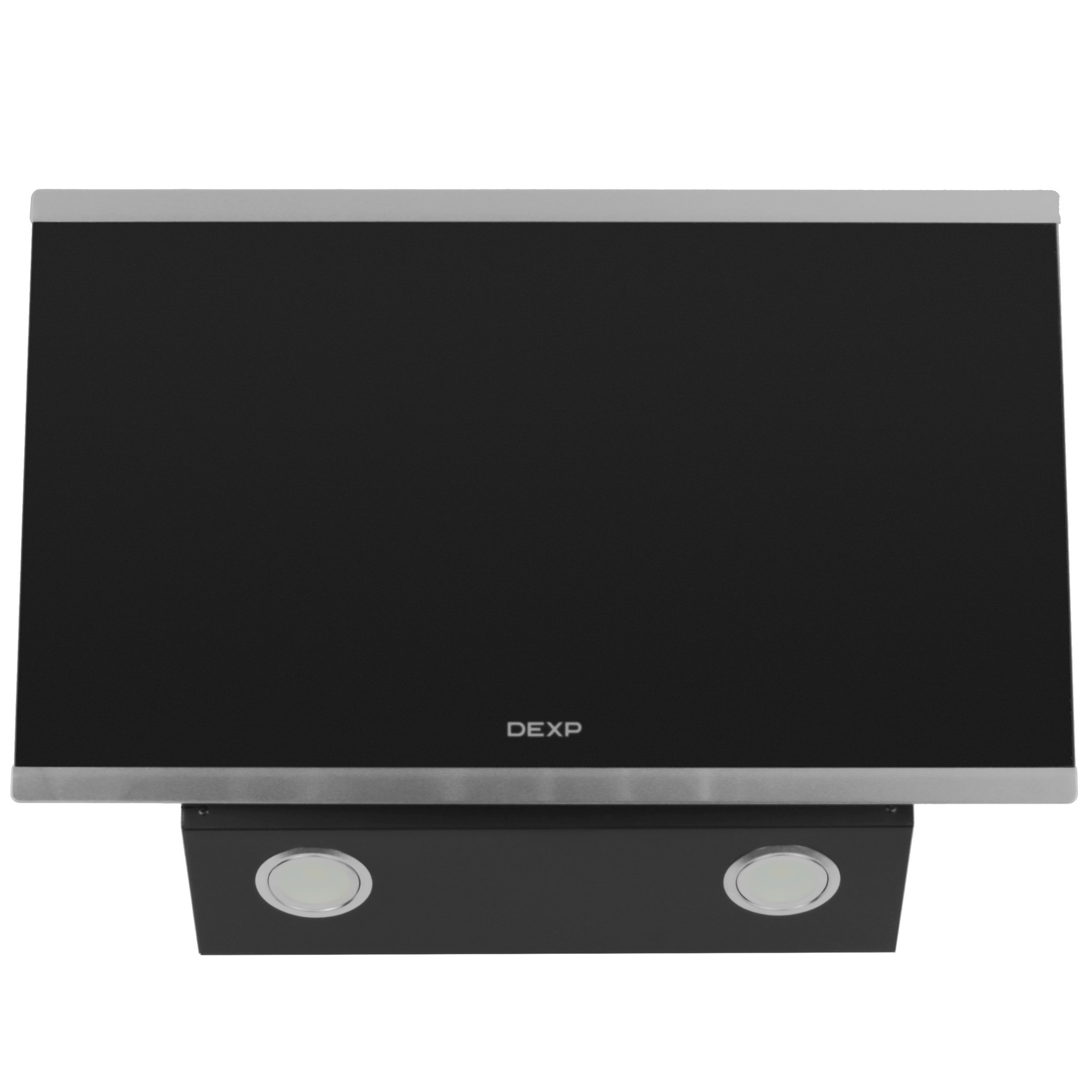9202952 Вытяжка наклонная DEXP FD03SS черный/серебристый STDN-0123148 - Вид №1
