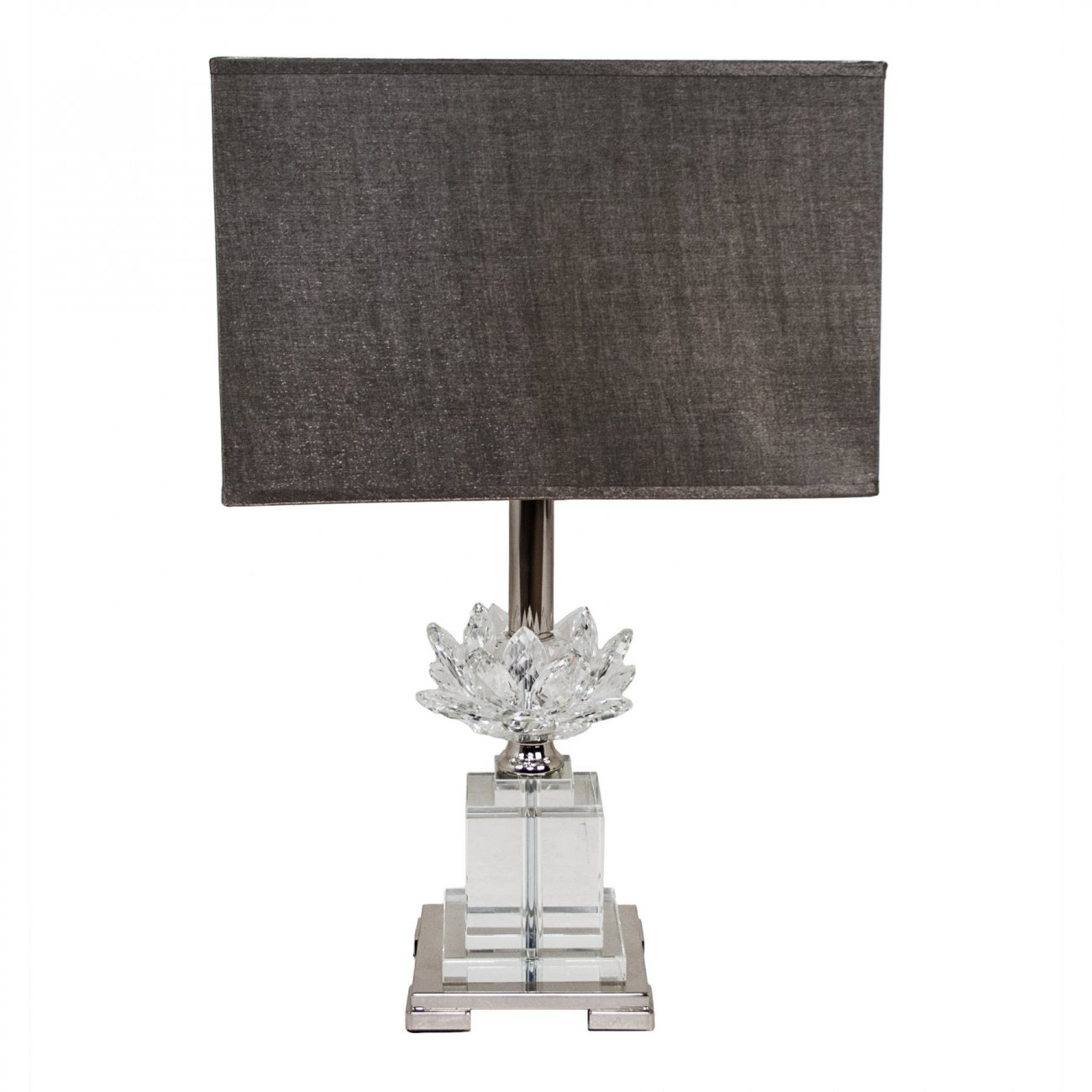 Настольная лампа Fleur от RVAstley 5548 RVASTLEY ИНТЕРЬЕРНЫЕ 061749 Прозрачный;черный  - Вид №1