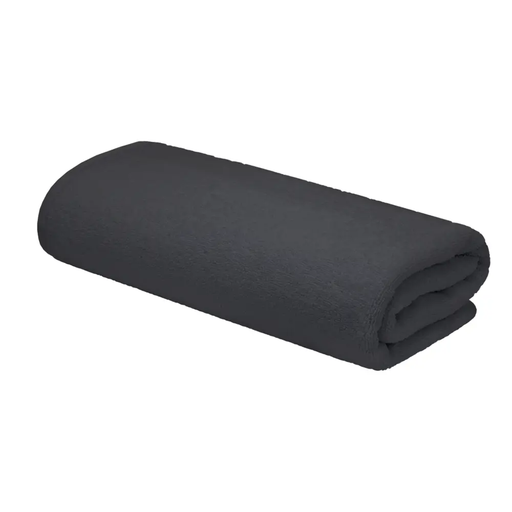 Махровое полотенце BRAVO Enna - комфорт в черном цвете 70×130 см 89367711 STLM-1415589 - Вид №2