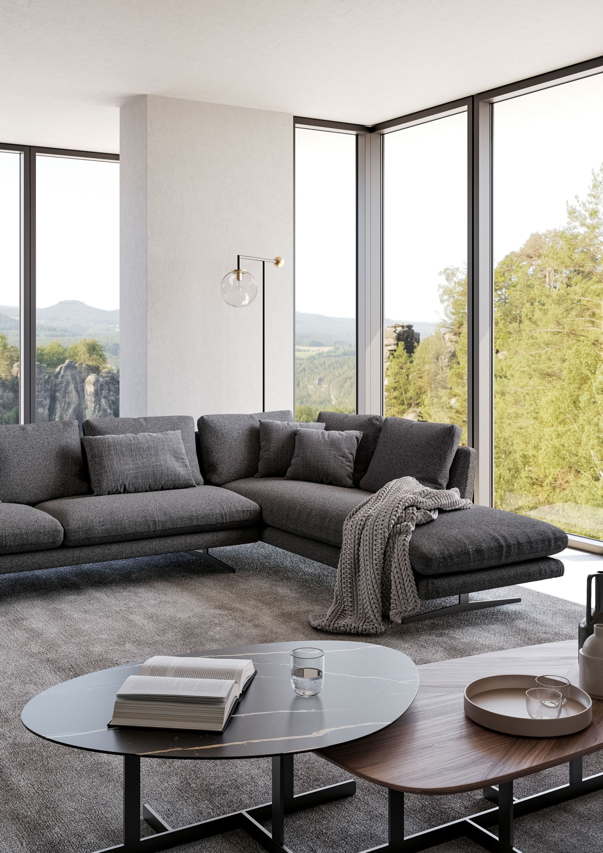 Ткань диван BONALDO Ларс ARCH-00059579 - Вид №6