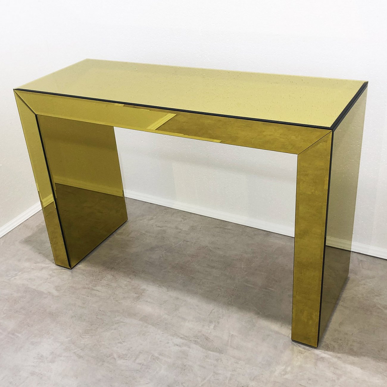 Консоль зеркальная золотая прямоугольная "Дарлинг" GRAUM ДАРЛИНГ 304030 Зеркальный;золото;желтый  - Вид №2