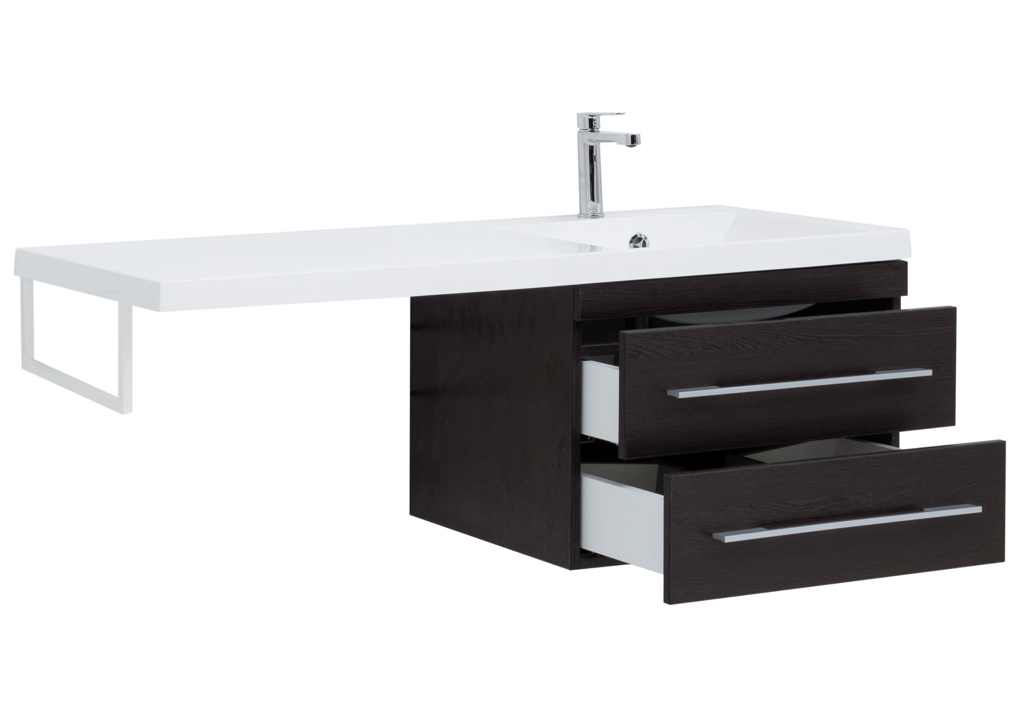 Тумба с раковиной Aquanet Нота 120 R венге 0017148400239568 - Вид №5