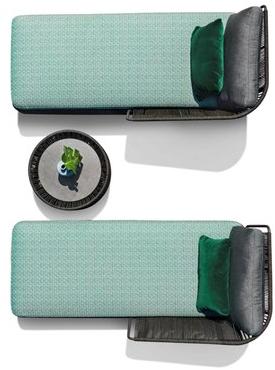 Varaschin Садовая кушетка из алюминия с порошковым покрытием Tibidabo sun-id-1386272 - Вид №3