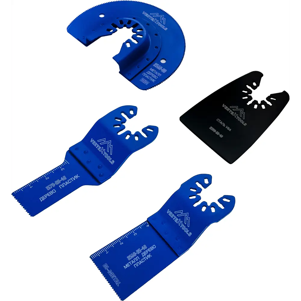 Набор быстросъемных насадок Vertextools для реноватора 2550-4 85925283 STLM-0066038