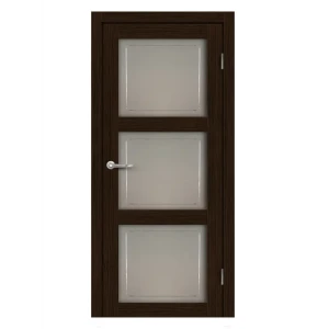Дверь межкомнатная Адажио со стеклом 70х200 см Hardflex цвет акация 70х200 см с замком и петлями 83084990 STLM-2018135