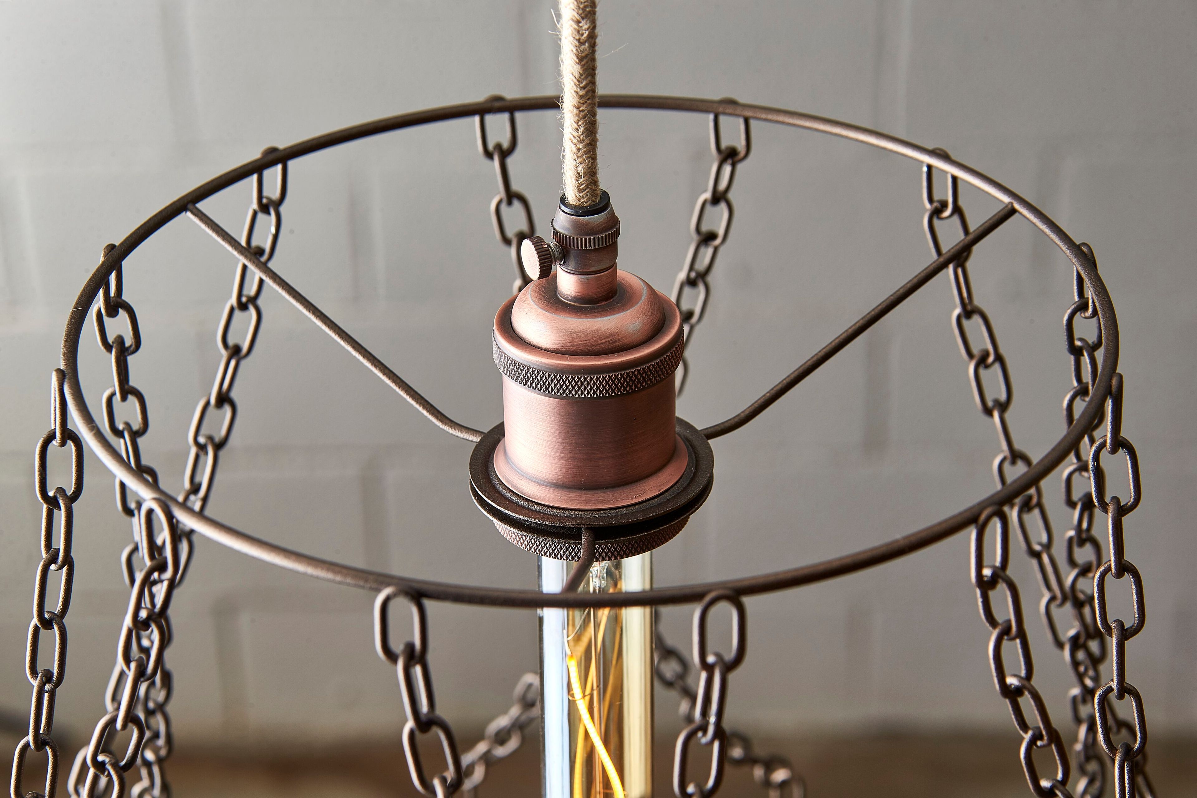 Металлический абажур Amarcords CHAIN BASE ARCH-00013977