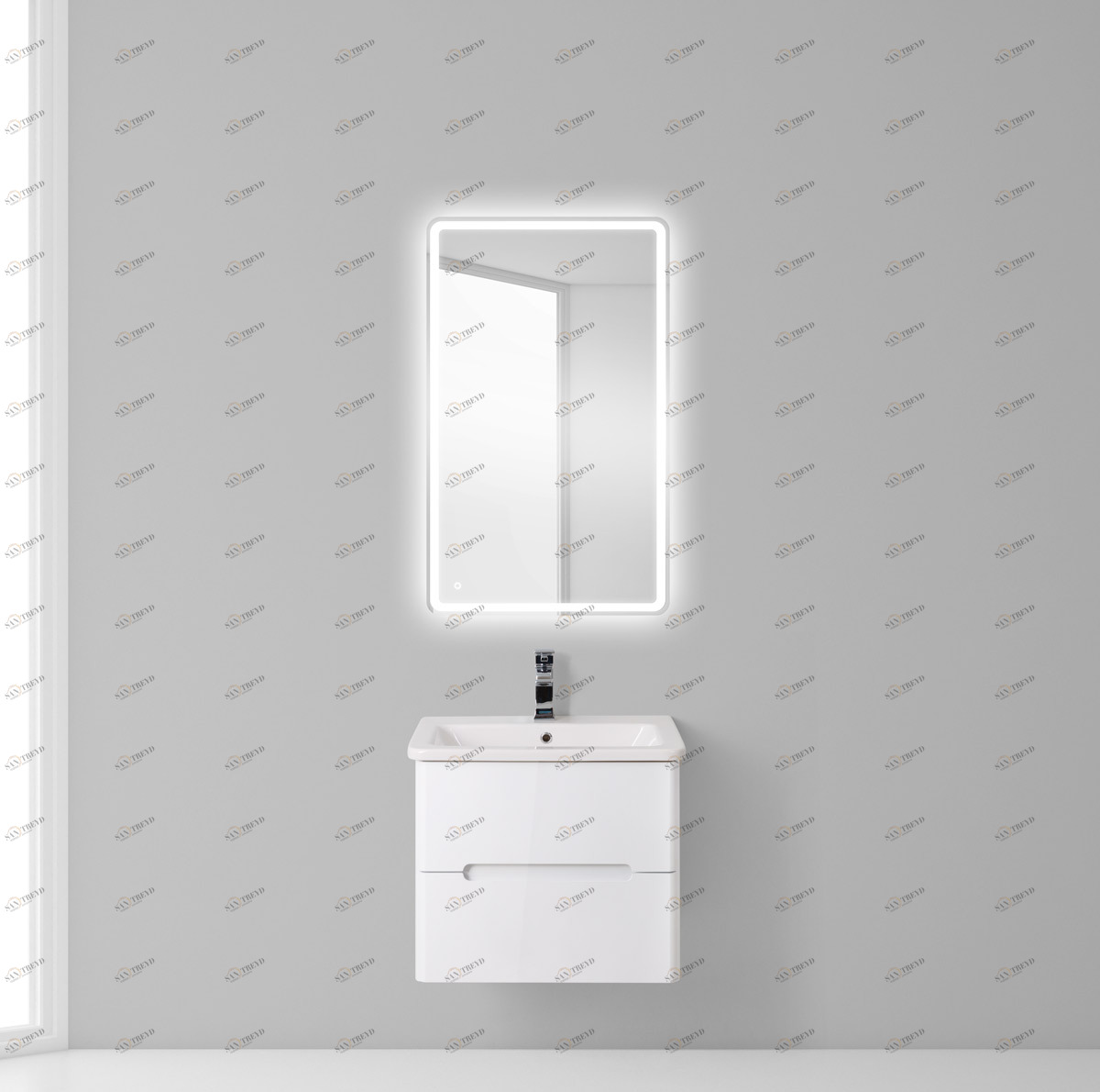 Мебель для ванной BelBagno LUXURY-500-2C-SO-BL-P