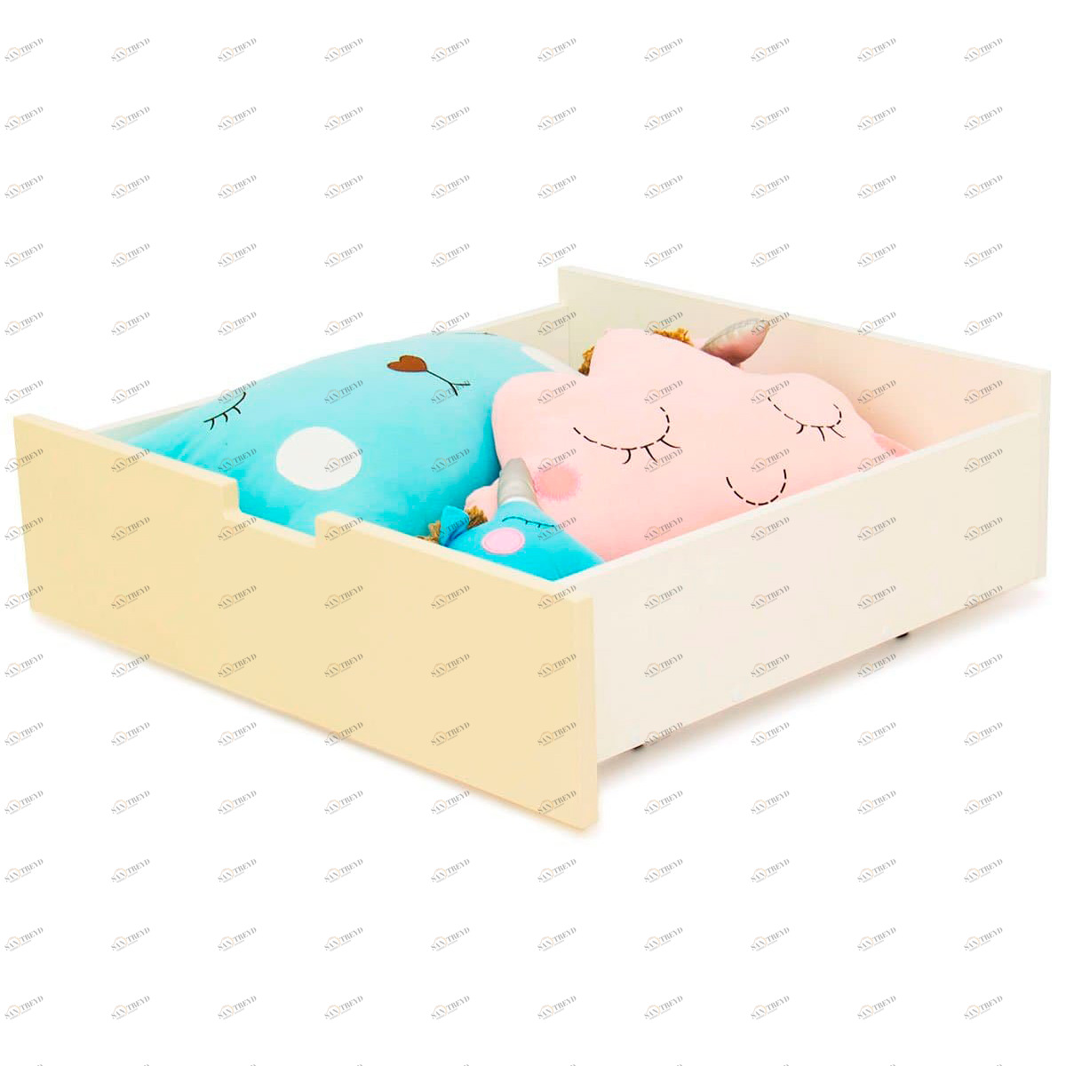 Ящик для кровати Svogen натуральный БЕЛЬМАРКО  326921 Бежевый Santreyd 