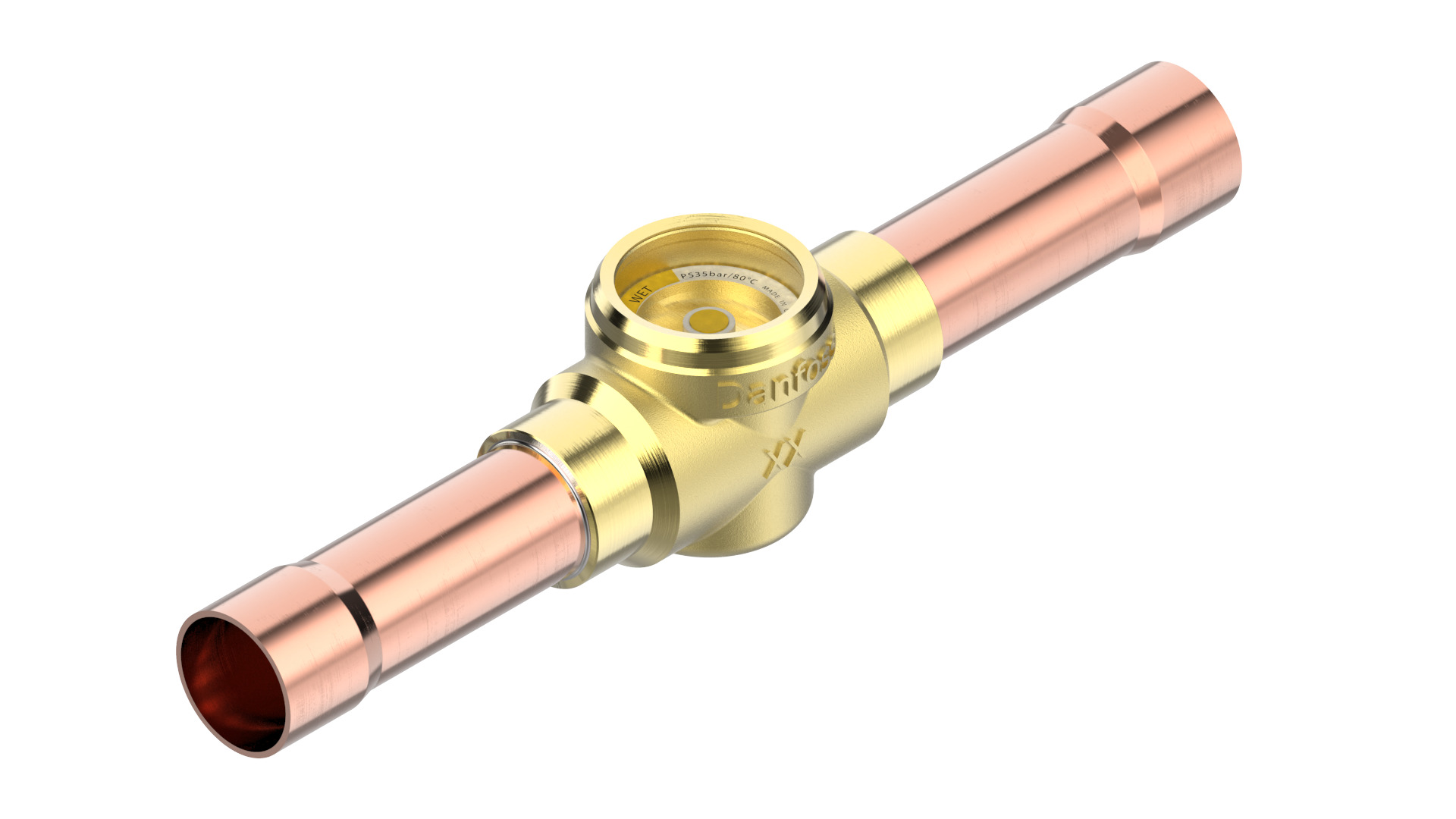 Danfoss SGN — Смотровые стекла с индикатором влажности SGN 22s Смотровое стекло 014-0200  - Вид №5