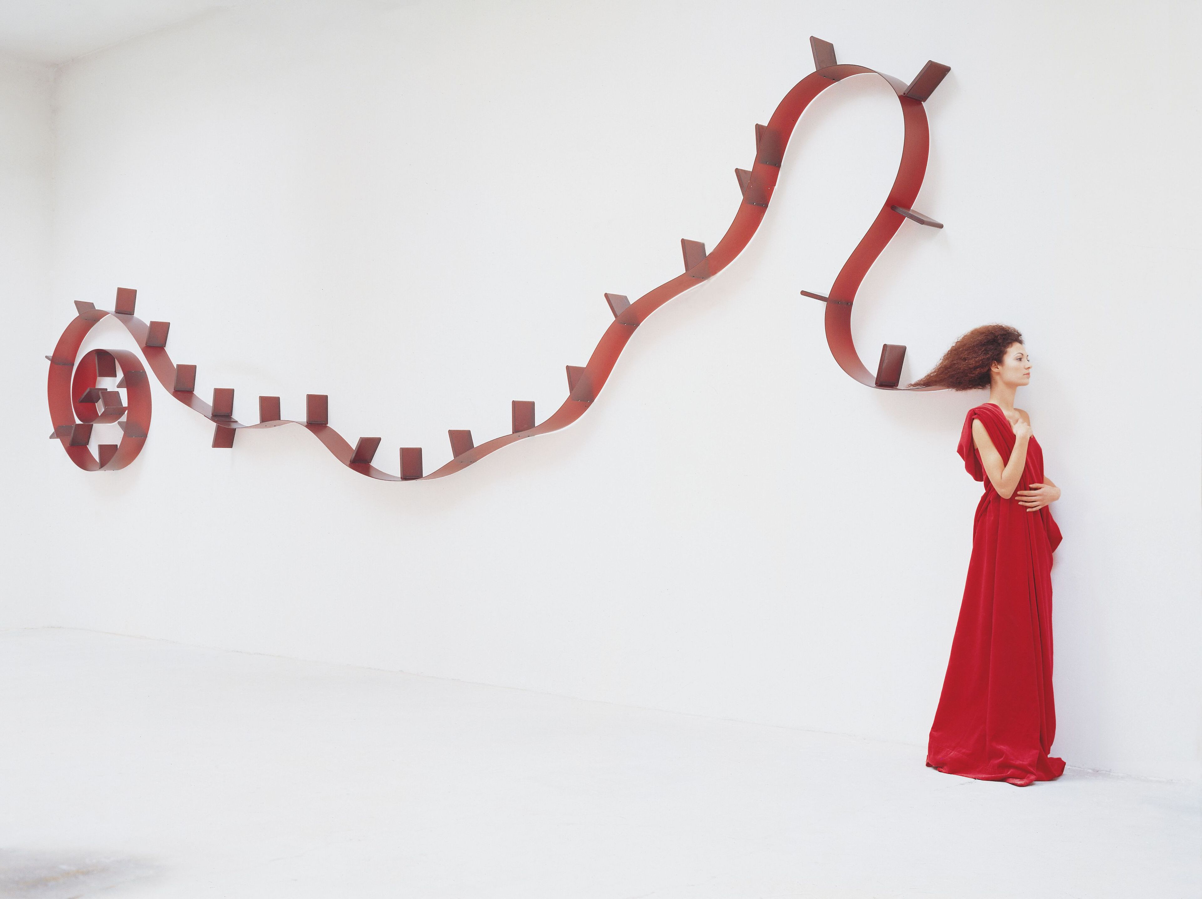 Книжный шкаф из инженерного пластика Kartell BOOKWORM 7 ARCH-00060023 - Вид №4