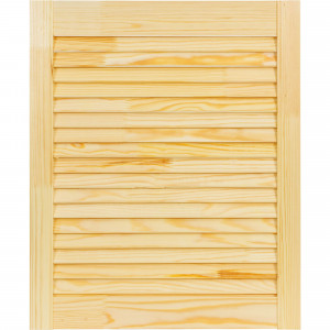 15312111 Дверка жалюзийная 605х494х20 мм хвоя сорт А