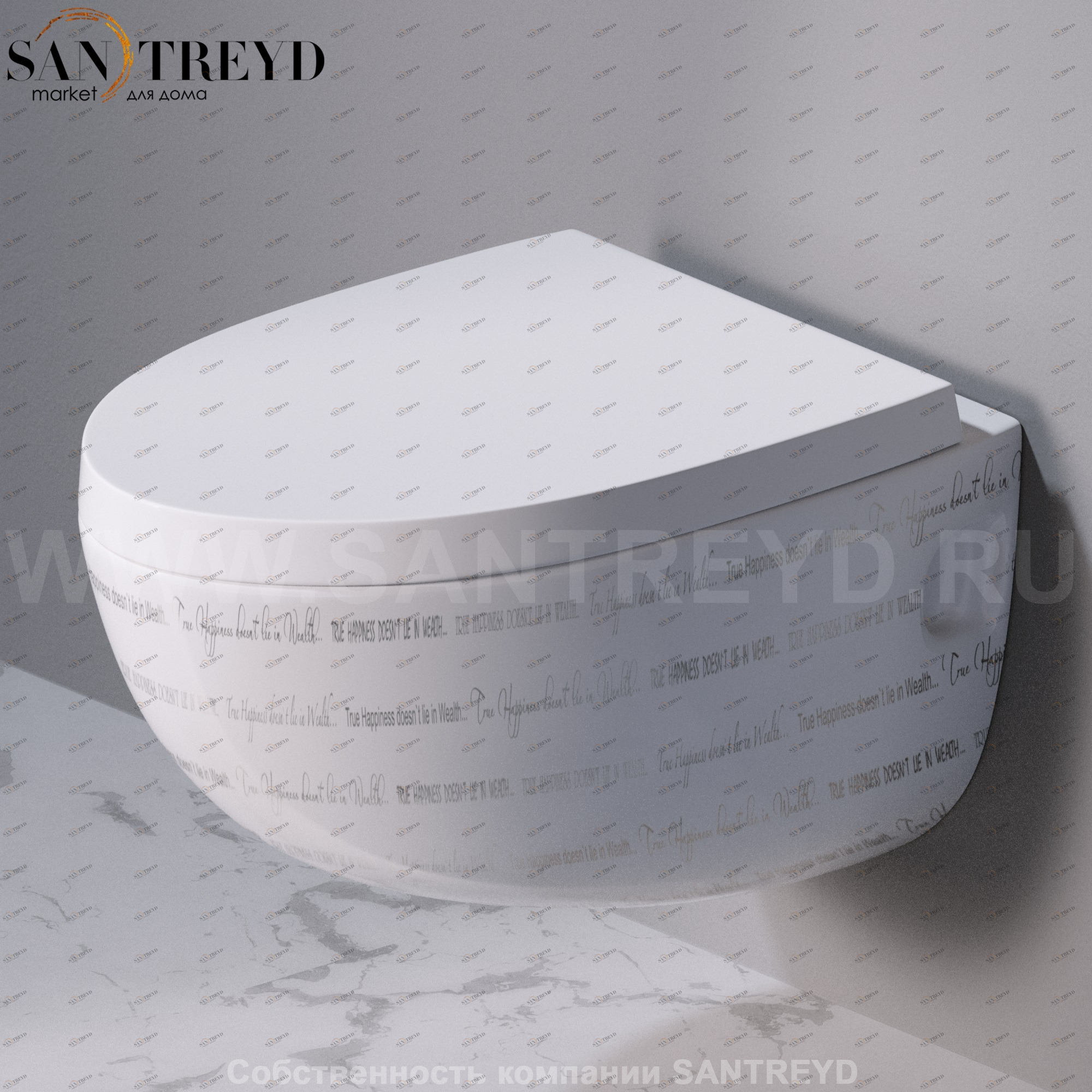 S511420P Подвесной унитаз настенный Белый A. e T. Italia OVAL Италия AeT ITALIA