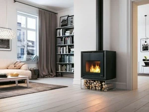 PALAZZETTI Дровяная печь из стали и стекла класса а + Iki