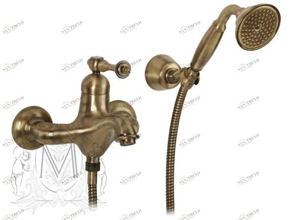 Смеситель MIGLIORE Bomond ML.BMD-9702.BR для ванны/душа - бронза 