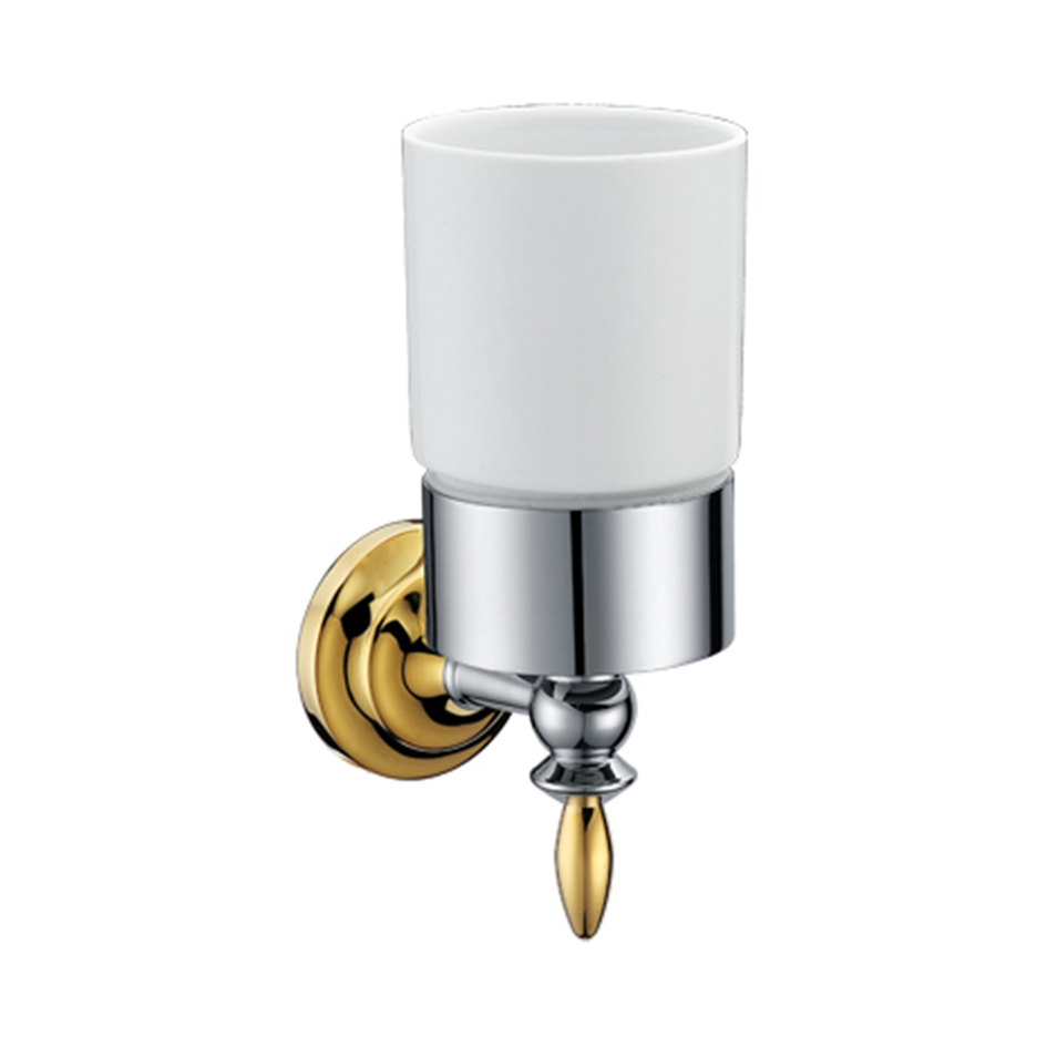 Стакан подвесной MELANA хром+золото MLN-820010 820 серия