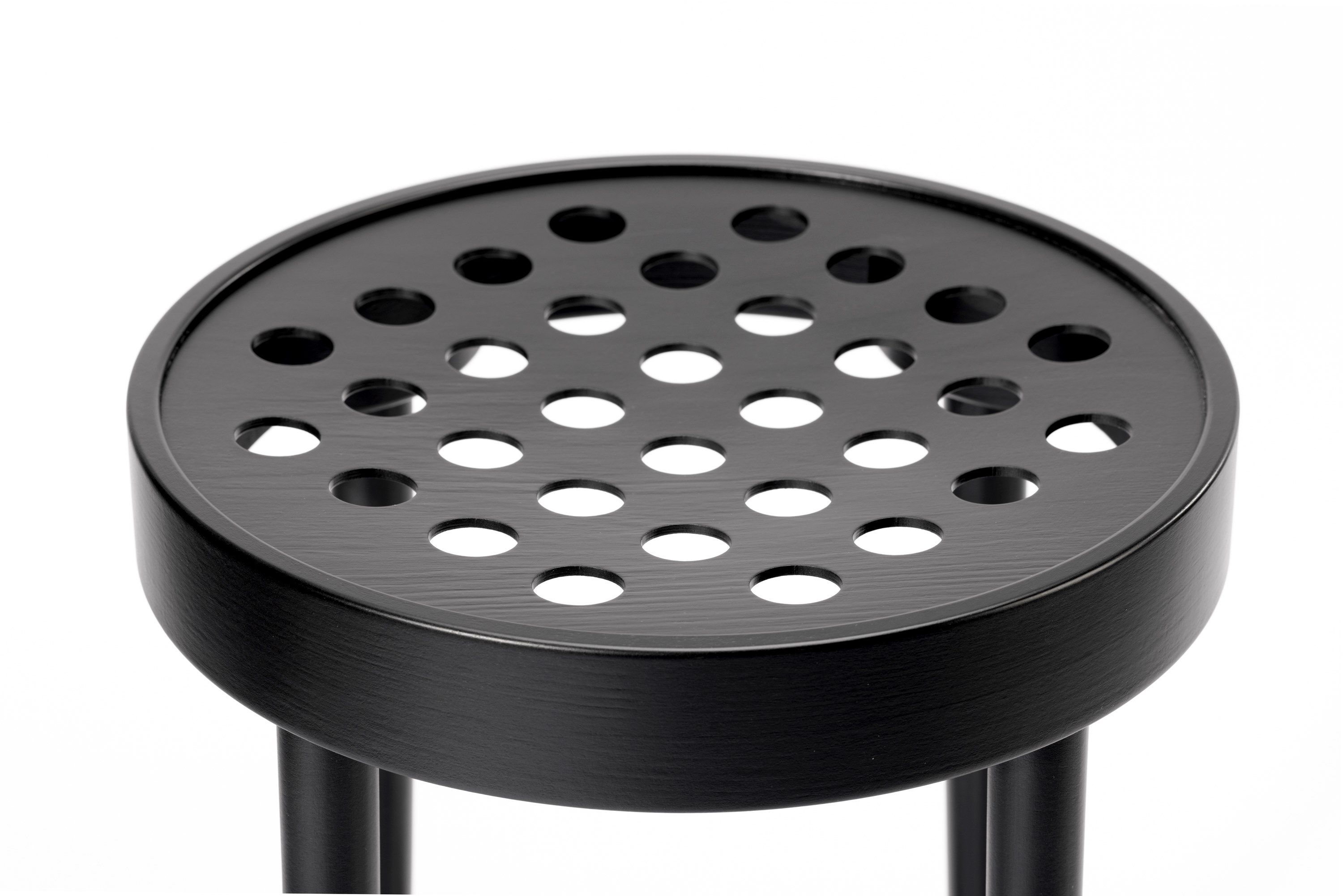 Высокий деревянный барный стул с подставкой для ног TON 822 ARCH-00090162 - Вид №40