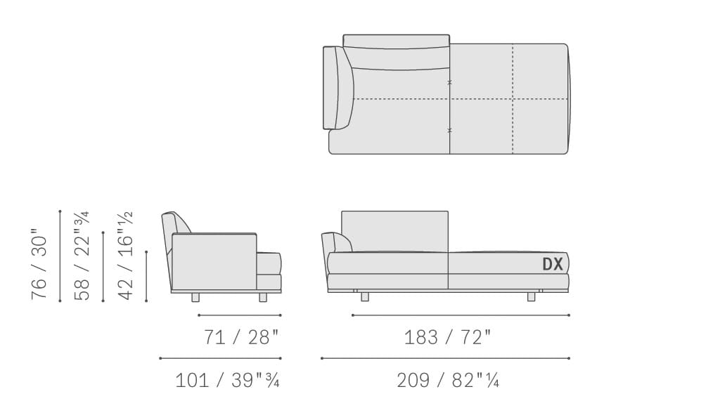 Ткань диван Poltrona Frau коллекция-диваны и кресла ARCH-00054952 - Вид №21