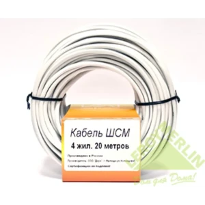 Провод ШСМ 4x0.08 мм 20 м 11541646 STLM-2014969