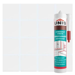 Герметик силиконовый Unis UN-80 туман 300 мл
