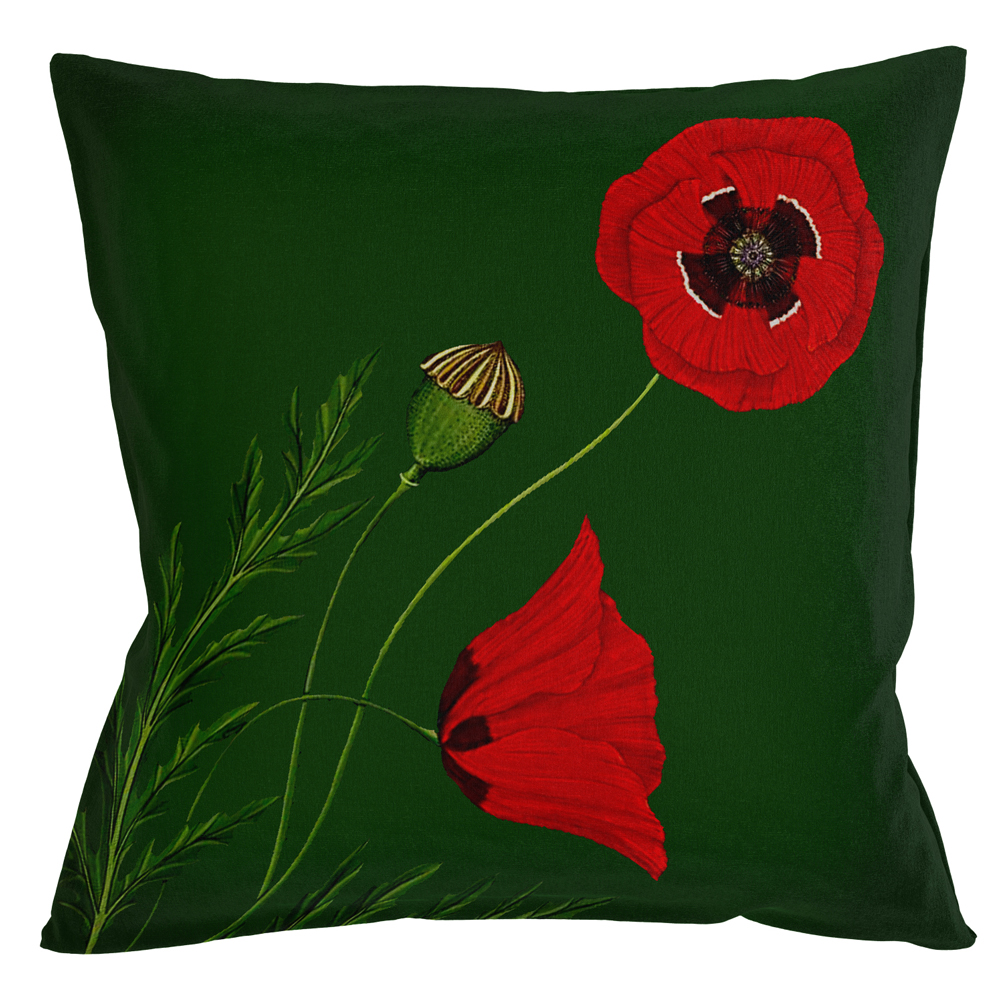 4112141 Подушка «Ночной сад / Грин», версия 3 Object Desire 